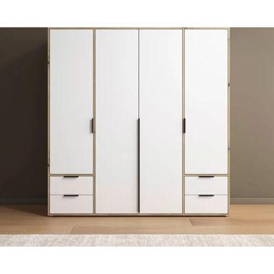 rauch BLUE - Nagata - Alpinweiß - Drehtüren - Kleiderschrank rauch BLUE - Nagata - Alpinweiß - Drehtüren - Kleiderschrank