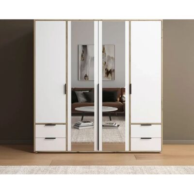 rauch BLUE - Nagata - 187 cm x 53 cm x 194 cm - Schrank rauch BLUE - Nagata - 187 cm x 53 cm x 194 cm - Schrank