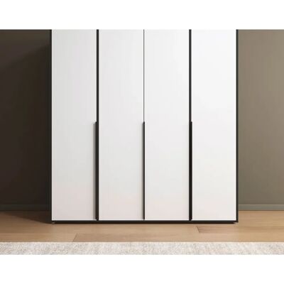 rauch - NAGATA - Grau metallic - Alpine White - Wardrobe rauch - NAGATA - Grau metallic - Alpine White - Wardrobe