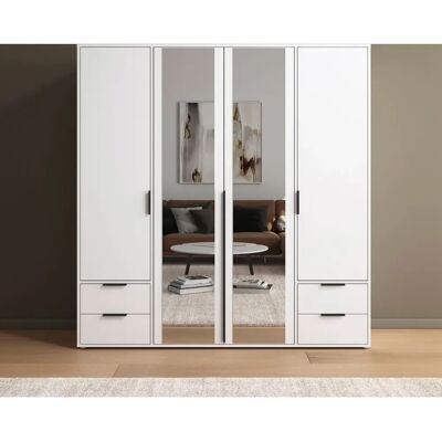 Rauch - Nagata - Alpinweiß - 187x53x194 cm - Wardrobe Rauch - Nagata - Alpinweiß - 187x53x194 cm - Wardrobe
