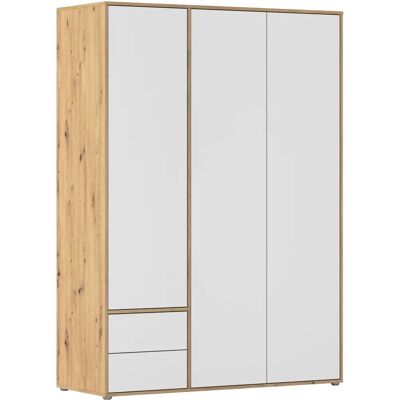 rauch BLUE - NABILA - White - Oak Artisan - Wardrobe rauch BLUE - NABILA - White - Oak Artisan - Wardrobe