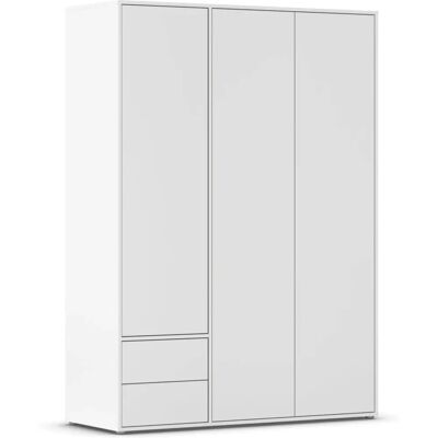 rauch BLUE NABILA Alpinweiß - 140 cm - 3-türiger Kleiderschrank rauch BLUE NABILA Alpinweiß - 140 cm - 3-türiger Kleiderschrank