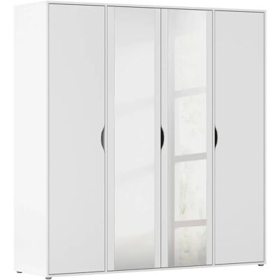 rauch - NARAI - Alpinweiß - 187x194x53 cm - Kleiderschrank rauch - NARAI - Alpinweiß - 187x194x53 cm - Kleiderschrank