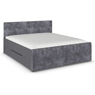 Rauch Bett Holga - Grau metallic, 185x211x100cm - Bett Rauch Bett Holga - Grau metallic, 185x211x100cm - Bett