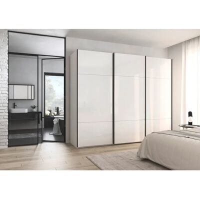 rauch ORANGE Contido - Alpinweiß/Glas Kristallweiß - 271 cm - Schrank rauch ORANGE Contido - Alpinweiß/Glas Kristallweiß - 271 cm - Schrank