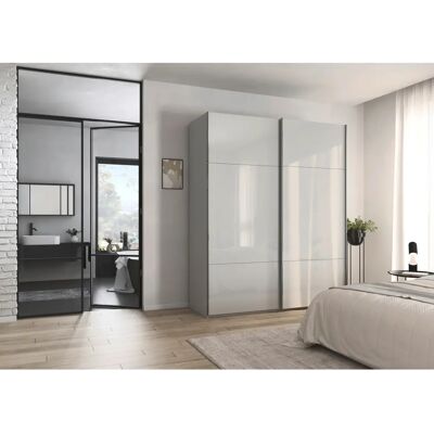 Rauch - CONTIDO - Seidengrau - 181x68x223 cm - Wardrobe Rauch - CONTIDO - Seidengrau - 181x68x223 cm - Wardrobe