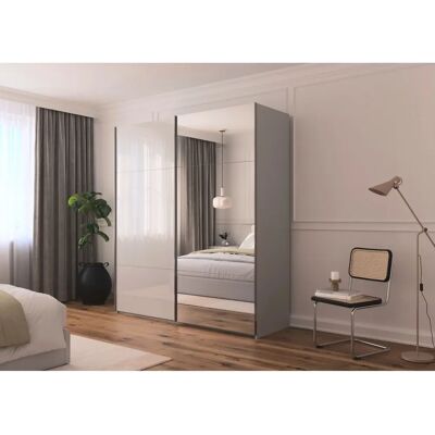 rauch ORANGE - CONTIDO - Seidengrau - Kleiderschrank rauch ORANGE - CONTIDO - Seidengrau - Kleiderschrank