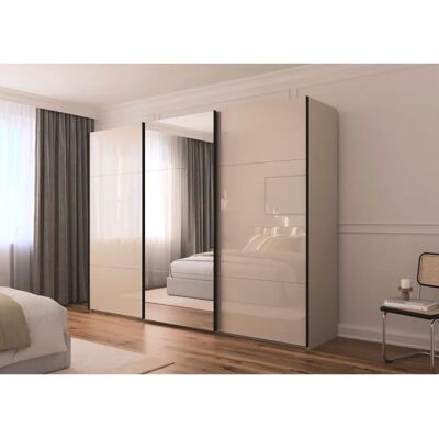 rauch ORANGE - CONTIDO - Beige - Glas Champagner - Kleiderschrank rauch ORANGE - CONTIDO - Beige - Glas Champagner - Kleiderschrank