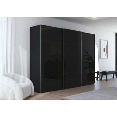 rauch ORANGE - CONTIDO - Schwarz - Schwebetürenschrank rauch ORANGE - CONTIDO - Schwarz - Schwebetürenschrank