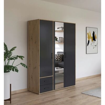 rauch BLUE - Voyager - Eiche Artisa - Kleiderschrank rauch BLUE - Voyager - Eiche Artisa - Kleiderschrank