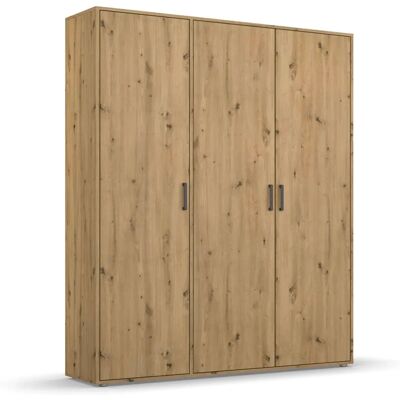 RAUCH Voyager Kleiderschrank - Eiche Artisan - 3-türiger Stauraum - Hergestellt in Deutschland RAUCH Voyager Kleiderschrank - Eiche Artisan - 3-türiger Stauraum - Hergestellt in Deutschland