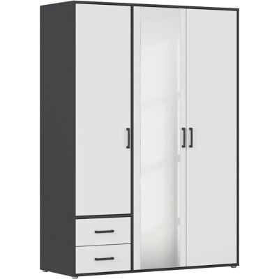 rauch BLUE - Voyager - Graumetallic/Alpinweiß - Schrank rauch BLUE - Voyager - Graumetallic/Alpinweiß - Schrank