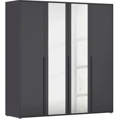 rauch BLUE - Nagata - Graumetallic - Kleiderschrank rauch BLUE - Nagata - Graumetallic - Kleiderschrank