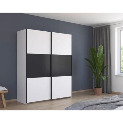 rauch BLUE Neo - Alpineweiß/Graumetallik - 175 cm - 210 cm - Kleiderschrank rauch BLUE Neo - Alpineweiß/Graumetallik - 175 cm - 210 cm - Kleiderschrank