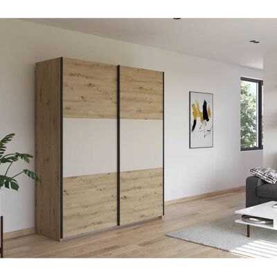 rauch BLUE - NEO - Eiche - Schwebetüren - Kleiderschrank rauch BLUE - NEO - Eiche - Schwebetüren - Kleiderschrank