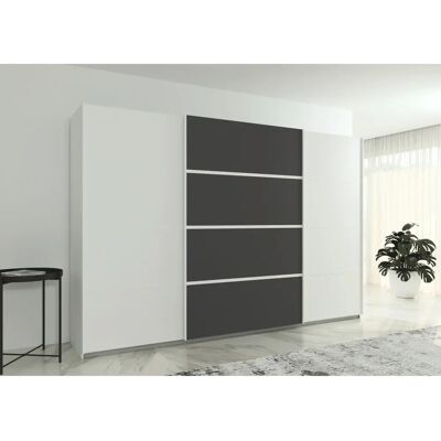 Rauch Orange - OTTO's Choice Garderobe - 315x210x62 cm - Alpinweiß/Graumetallic - Wardrobe Rauch Orange - OTTO's Choice Garderobe - 315x210x62 cm - Alpinweiß/Graumetallic - Wardrobe