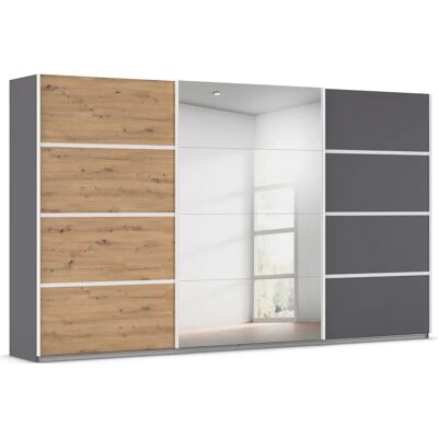 rauch ORANGE Möbel - OTTO’s Choice Garderobe - 360 cm - Grau/Eiche Artisan - Kleiderschrank rauch ORANGE Möbel - OTTO’s Choice Garderobe - 360 cm - Grau/Eiche Artisan - Kleiderschrank