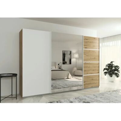 RAUCH - OTTO's Choice Avola Schwebetürenschrank - Eiche Artisan/Alpinweiß - 315 cm Breite RAUCH - OTTO's Choice Avola Schwebetürenschrank - Eiche Artisan/Alpinweiß - 315 cm Breite