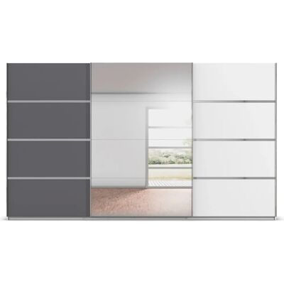 RAUCH ORANGE - OTTOs Choice - Alpinweiß/Graumetallic - Kleiderschrank RAUCH ORANGE - OTTOs Choice - Alpinweiß/Graumetallic - Kleiderschrank