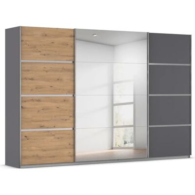 rauch ORANGE - OTTO's Choice Garderobe - Graumetallic Eiche Artisan - 315x62x229 cm - Kleiderschrank rauch ORANGE - OTTO's Choice Garderobe - Graumetallic Eiche Artisan - 315x62x229 cm - Kleiderschrank