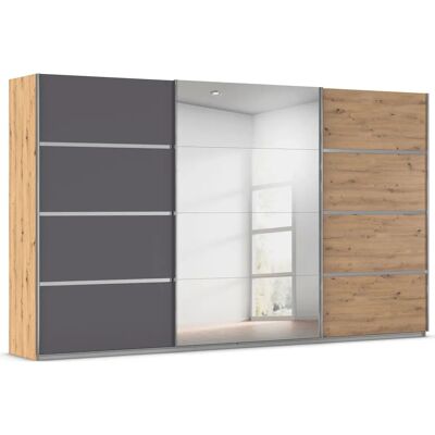 rauch ORANGE - OTTO's Choice - Eiche Artisan - Graumetallic - Kleiderschrank rauch ORANGE - OTTO's Choice - Eiche Artisan - Graumetallic - Kleiderschrank