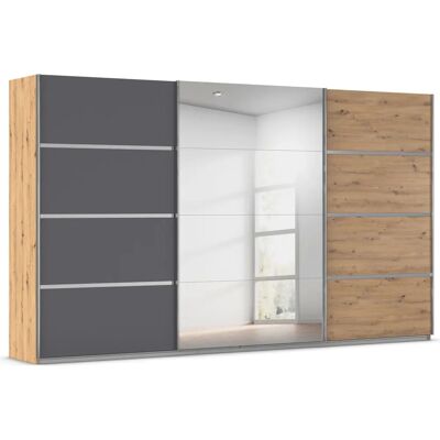 RAUCH OTTO’s Choice Garderobe - Eiche Artisan/Graumetallic - 360x210 Wardrobe RAUCH OTTO’s Choice Garderobe - Eiche Artisan/Graumetallic - 360x210 Wardrobe