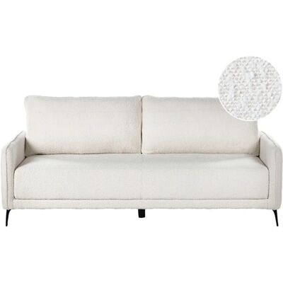 Beliani Schlafsofa - Heming - Weiß Creme - Minimalistischer Stil Beliani Schlafsofa - Heming - Weiß Creme - Minimalistischer Stil