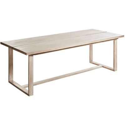 Table de jardin rustique en acacia Beliani Azzanello - Publicité Table de jardin rustique en acacia Beliani Azzanello - Publicité