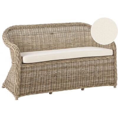 Beliani - Gartensofa Susua - Natürliches Rattan - 150cm - Innen & Außen Beliani - Gartensofa Susua - Natürliches Rattan - 150cm - Innen & Außen