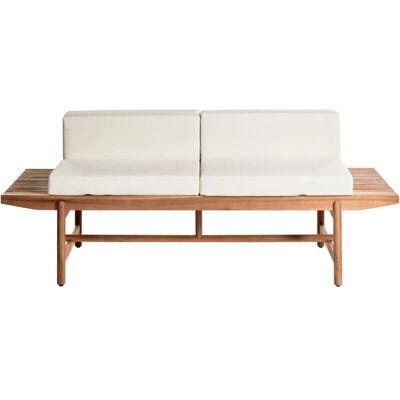 Beliani Akasiapuu Puutarhajakkara - Rustiikkinen tyyli - 210x84 cm - 2 istumapaikkaa Beliani Akasiapuu Puutarhajakkara - Rustiikkinen tyyli - 210x84 cm - 2 istumapaikkaa