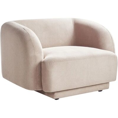 Sillón Skjanes de Beliani de Poliéster Eucalipto - Estilo Glam Sillón Skjanes de Beliani de Poliéster Eucalipto - Estilo Glam