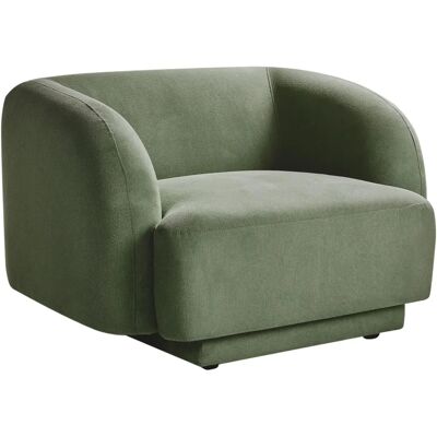 Fauteuil en Eucalyptus Beliani - Design Art Déco Élégant - Publicité Fauteuil en Eucalyptus Beliani - Design Art Déco Élégant - Publicité