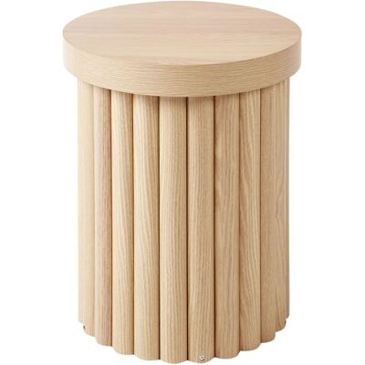 Beliani Modèle Genola Table d'Appoint Ronde Scandinave - Table d'Appoint - Publicité Beliani Modèle Genola Table d'Appoint Ronde Scandinave - Table d'Appoint - Publicité