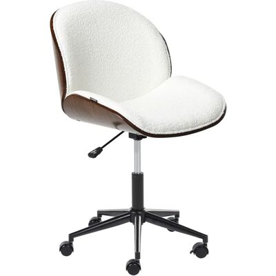 Chaise de bureau Beliani Menesha - Pivotante, Réglable, Moderne - Publicité Chaise de bureau Beliani Menesha - Pivotante, Réglable, Moderne - Publicité