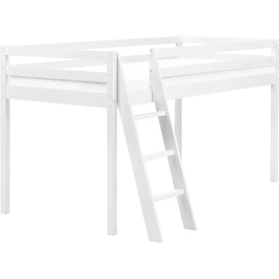 Beliani Ascoux lasten kerrosvuode, männystä - 90x200cm, Valkoinen Beliani Ascoux lasten kerrosvuode, männystä - 90x200cm, Valkoinen