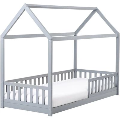 Lasten sänky talon muotoisena, mäntymetsästä 90x200cm Cossaye Lasten sänky talon muotoisena, mäntymetsästä 90x200cm Cossaye