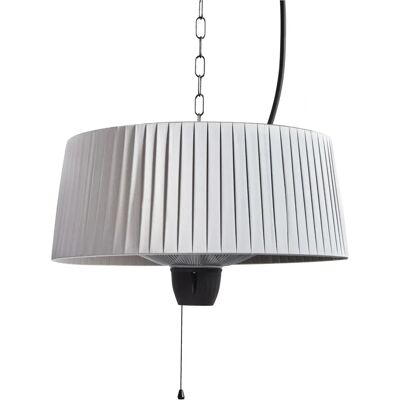 Lámpara Calefactora Beliani Ascea - Moderna, 1500W, Gris Lámpara Calefactora Beliani Ascea - Moderna, 1500W, Gris
