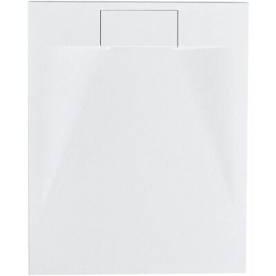 Bain de douche rectangulaire blanc moderne Beliani - Publicité Bain de douche rectangulaire blanc moderne Beliani - Publicité