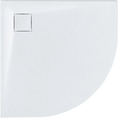 Beliani Paron Bac à Douche Minimaliste Blanc - Base de douche - Publicité Beliani Paron Bac à Douche Minimaliste Blanc - Base de douche - Publicité