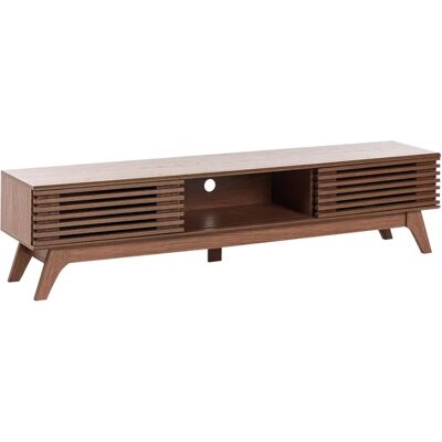 Mueble de TV Beliani Toledo - Puertas correderas - Estilo rústico Mueble de TV Beliani Toledo - Puertas correderas - Estilo rústico