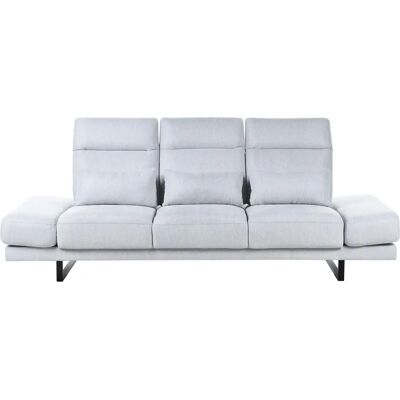 Canapé Beliani Ikast - Moderne Gris Polyester 3 Places - Publicité Canapé Beliani Ikast - Moderne Gris Polyester 3 Places - Publicité