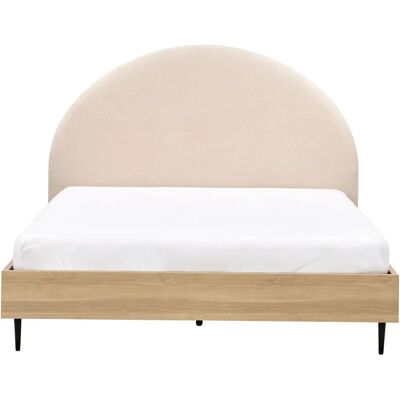 Beliani Millay Beige Modern Sänky - 160x200cm Beliani Millay Beige Modern Sänky - 160x200cm