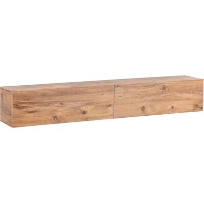 Beliani Gladstone Seinälle asennettava TV-kaappi - Minimalistinen Ruskea 180x32x30 Beliani Gladstone Seinälle asennettava TV-kaappi - Minimalistinen Ruskea 180x32x30