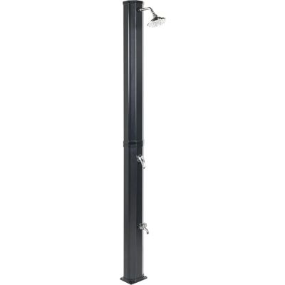 Douche solaire extérieure Beliani - Acier inoxydable - Accessoire moderne jardin - Publicité Douche solaire extérieure Beliani - Acier inoxydable - Accessoire moderne jardin - Publicité