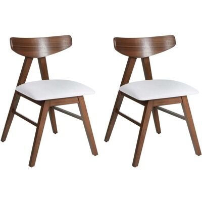 Beliani Lacota Chaise en Bois Style Rétro - Chaise - Publicité Beliani Lacota Chaise en Bois Style Rétro - Chaise - Publicité