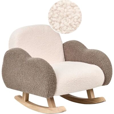 Chaise à bascule enfant Beliani Nuage - Fauteuil à bascule pour enfants - Publicité Chaise à bascule enfant Beliani Nuage - Fauteuil à bascule pour enfants - Publicité