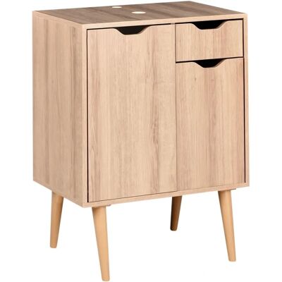 Beliani Canoas 60 cm - Armoire de bain - Design moderne - Publicité Beliani Canoas 60 cm - Armoire de bain - Design moderne - Publicité