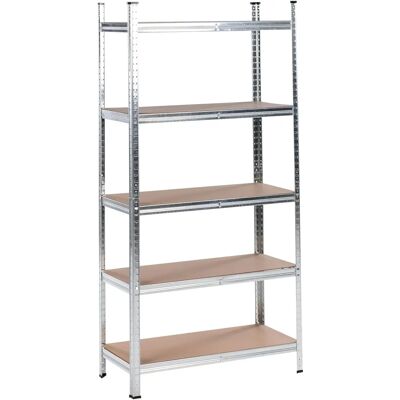 BELIANI Xitta Metallschrank - 5-stöckiges Outdoor-Design BELIANI Xitta Metallschrank - 5-stöckiges Outdoor-Design