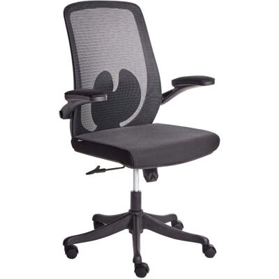 Chaise de bureau Beliani Overlord - Miroir, Réglable, Pivotante, Noir - Publicité Chaise de bureau Beliani Overlord - Miroir, Réglable, Pivotante, Noir - Publicité