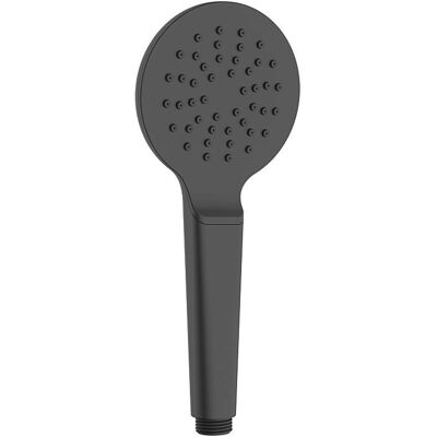 AquaCraft 130 Handbrause - Rund 100mm, 1 Strahlart, 9L/min, Schwarz Matt - Handbrause AquaCraft 130 Handbrause - Rund 100mm, 1 Strahlart, 9L/min, Schwarz Matt - Handbrause
